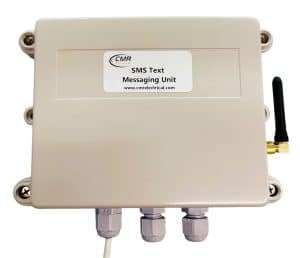 Picture of a GMS text messaging unit used to connect to temperature and leak alarm systems